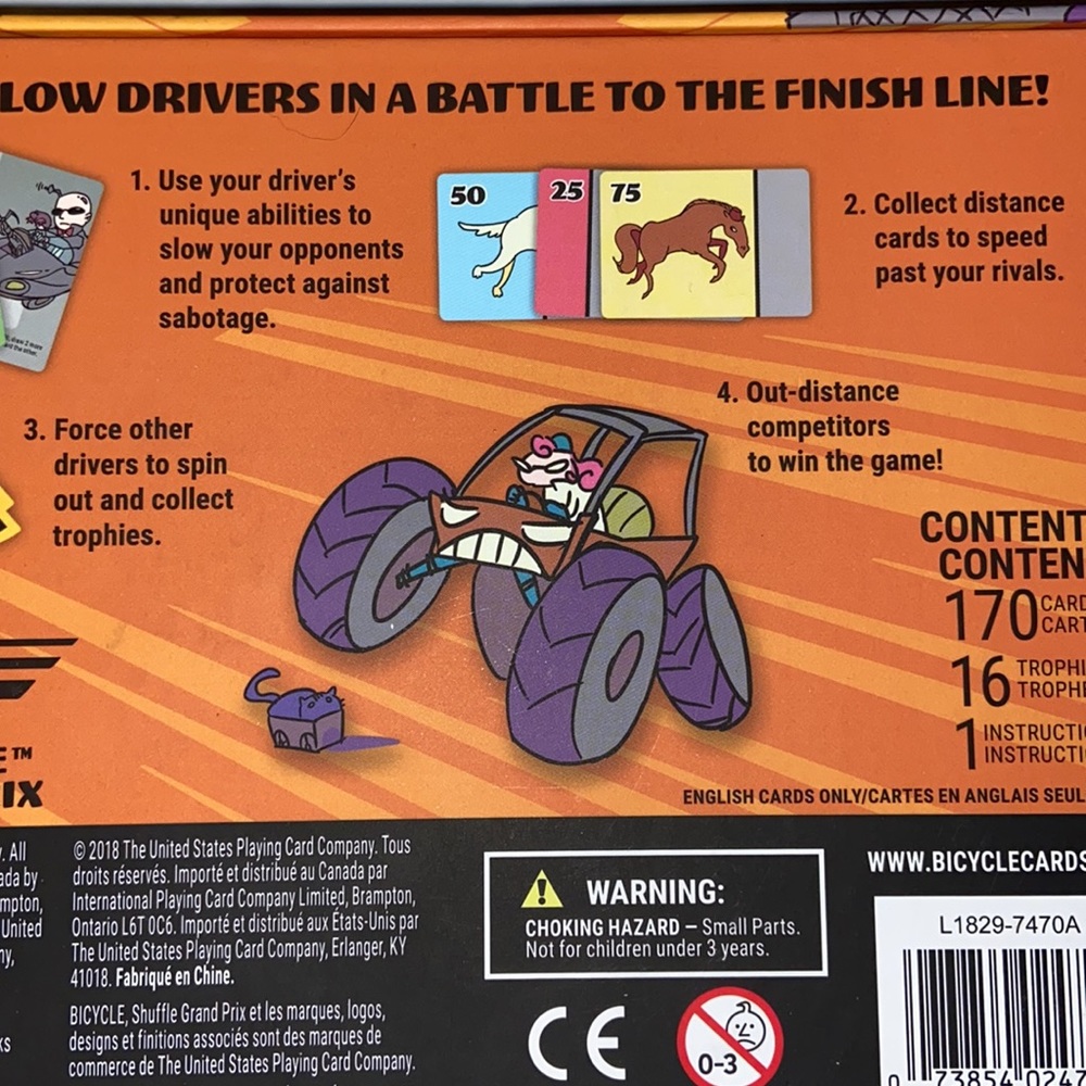 Shuffle Grand Prix Card Game - Picture 4 of 4
